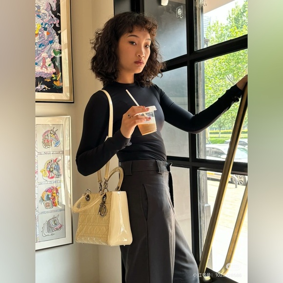 Authentic ‼️lady Dior small bag 2 ways video updated - Picture 17 of 17